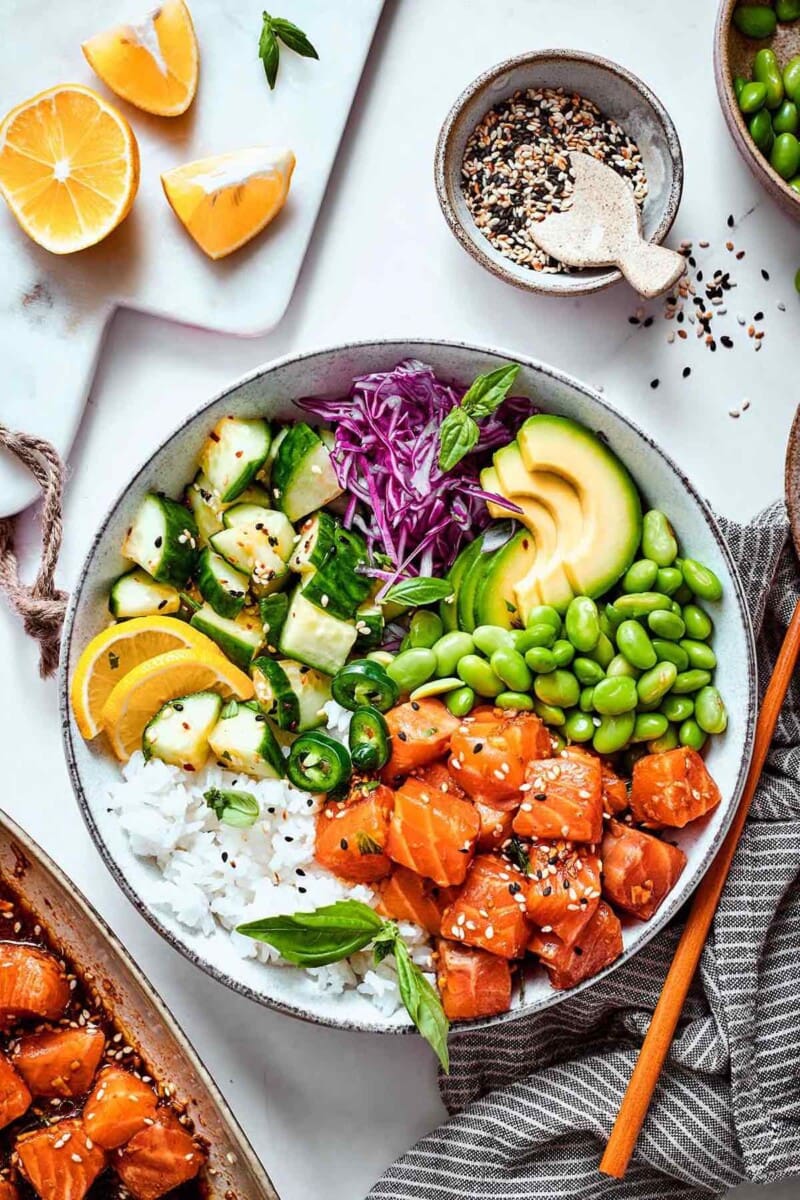 Salmon Poke Bowl